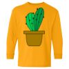 Heavy Cotton Youth Long Sleeve T-Shirt. Thumbnail