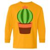 Heavy Cotton Youth Long Sleeve T-Shirt. Thumbnail