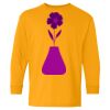 Heavy Cotton Youth Long Sleeve T-Shirt. Thumbnail