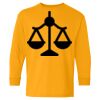 Heavy Cotton Youth Long Sleeve T-Shirt. Thumbnail