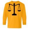Heavy Cotton Youth Long Sleeve T-Shirt. Thumbnail