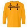Heavy Cotton Youth Long Sleeve T-Shirt. Thumbnail