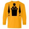 Heavy Cotton Youth Long Sleeve T-Shirt. Thumbnail