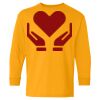 Heavy Cotton Youth Long Sleeve T-Shirt. Thumbnail