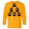 Heavy Cotton Youth Long Sleeve T-Shirt. Thumbnail