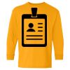 Heavy Cotton Youth Long Sleeve T-Shirt. Thumbnail