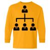 Heavy Cotton Youth Long Sleeve T-Shirt. Thumbnail