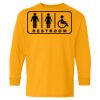 Heavy Cotton Youth Long Sleeve T-Shirt. Thumbnail