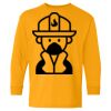 Heavy Cotton Youth Long Sleeve T-Shirt. Thumbnail