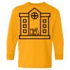 Heavy Cotton Youth Long Sleeve T-Shirt. Thumbnail