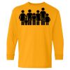 Heavy Cotton Youth Long Sleeve T-Shirt. Thumbnail