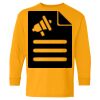 Heavy Cotton Youth Long Sleeve T-Shirt. Thumbnail