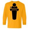 Heavy Cotton Youth Long Sleeve T-Shirt. Thumbnail