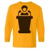 Heavy Cotton Youth Long Sleeve T-Shirt. Thumbnail