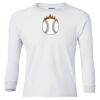 Ultra Cotton® Youth Long Sleeve T-Shirt. Thumbnail