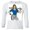 Ultra Cotton® Youth Long Sleeve T-Shirt. Thumbnail