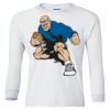 Ultra Cotton® Youth Long Sleeve T-Shirt. Thumbnail