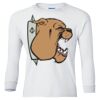 Ultra Cotton® Youth Long Sleeve T-Shirt. Thumbnail