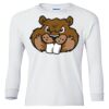 Ultra Cotton® Youth Long Sleeve T-Shirt. Thumbnail
