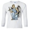 Ultra Cotton® Youth Long Sleeve T-Shirt. Thumbnail