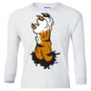 Ultra Cotton® Youth Long Sleeve T-Shirt. Thumbnail