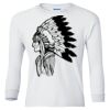 Ultra Cotton® Youth Long Sleeve T-Shirt. Thumbnail