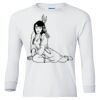 Ultra Cotton® Youth Long Sleeve T-Shirt. Thumbnail