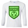 Ultra Cotton® Youth Long Sleeve T-Shirt. Thumbnail