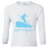 Ultra Cotton® Youth Long Sleeve T-Shirt. Thumbnail
