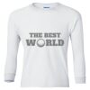 Ultra Cotton® Youth Long Sleeve T-Shirt. Thumbnail