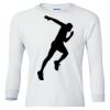 Ultra Cotton® Youth Long Sleeve T-Shirt. Thumbnail