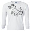 Ultra Cotton® Youth Long Sleeve T-Shirt. Thumbnail