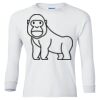 Ultra Cotton® Youth Long Sleeve T-Shirt. Thumbnail