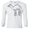 Ultra Cotton® Youth Long Sleeve T-Shirt. Thumbnail
