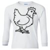 Ultra Cotton® Youth Long Sleeve T-Shirt. Thumbnail
