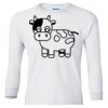 Ultra Cotton® Youth Long Sleeve T-Shirt. Thumbnail