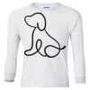 Ultra Cotton® Youth Long Sleeve T-Shirt. Thumbnail