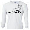 Ultra Cotton® Youth Long Sleeve T-Shirt. Thumbnail