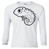 Ultra Cotton® Youth Long Sleeve T-Shirt. Thumbnail