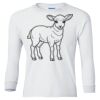 Ultra Cotton® Youth Long Sleeve T-Shirt. Thumbnail