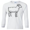 Ultra Cotton® Youth Long Sleeve T-Shirt. Thumbnail