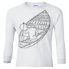 Ultra Cotton® Youth Long Sleeve T-Shirt. Thumbnail
