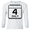 Ultra Cotton® Youth Long Sleeve T-Shirt. Thumbnail