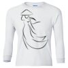 Ultra Cotton® Youth Long Sleeve T-Shirt. Thumbnail