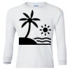 Ultra Cotton® Youth Long Sleeve T-Shirt. Thumbnail