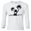 Ultra Cotton® Youth Long Sleeve T-Shirt. Thumbnail