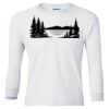 Ultra Cotton® Youth Long Sleeve T-Shirt. Thumbnail