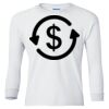 Ultra Cotton® Youth Long Sleeve T-Shirt. Thumbnail