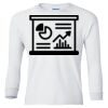 Ultra Cotton® Youth Long Sleeve T-Shirt. Thumbnail