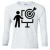 Ultra Cotton® Youth Long Sleeve T-Shirt. Thumbnail